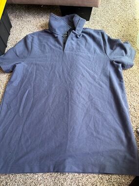 Oakley Men's Short-Sleeve Polo in Slate Blue